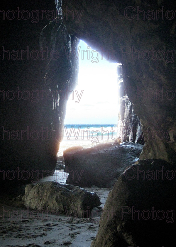 IMG 2077 
 A cave on Chapel Porth beach, Cornwall. What a brilliant beach! Photographed by myself, Charlotte Wright Photography 
 Keywords: cave, chapel porth, cornwall, beach, sea, sand, United Kingdom, photography